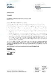 Adjournment of Second Meeting of Creditors $WLF - bit.ly/2DOqDnZ