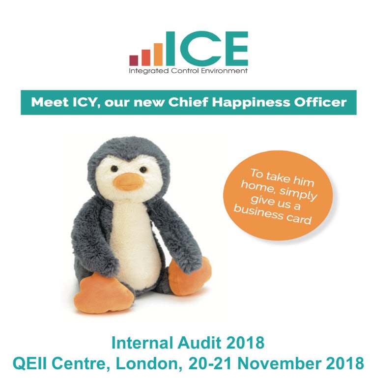 CharteredIIA's tweet photo. Visit Mark &amp; Ross, drop your business card into the bowl to collect your FREE penguin!
ICE is a web-based Governance, Risk &amp; Compliance platform which improves governance, reduces risk &amp; significantly enhances compliance management with ease 
https://t.co/euEVSzaZS4 @ice_control https://t.co/7usEZElTB8