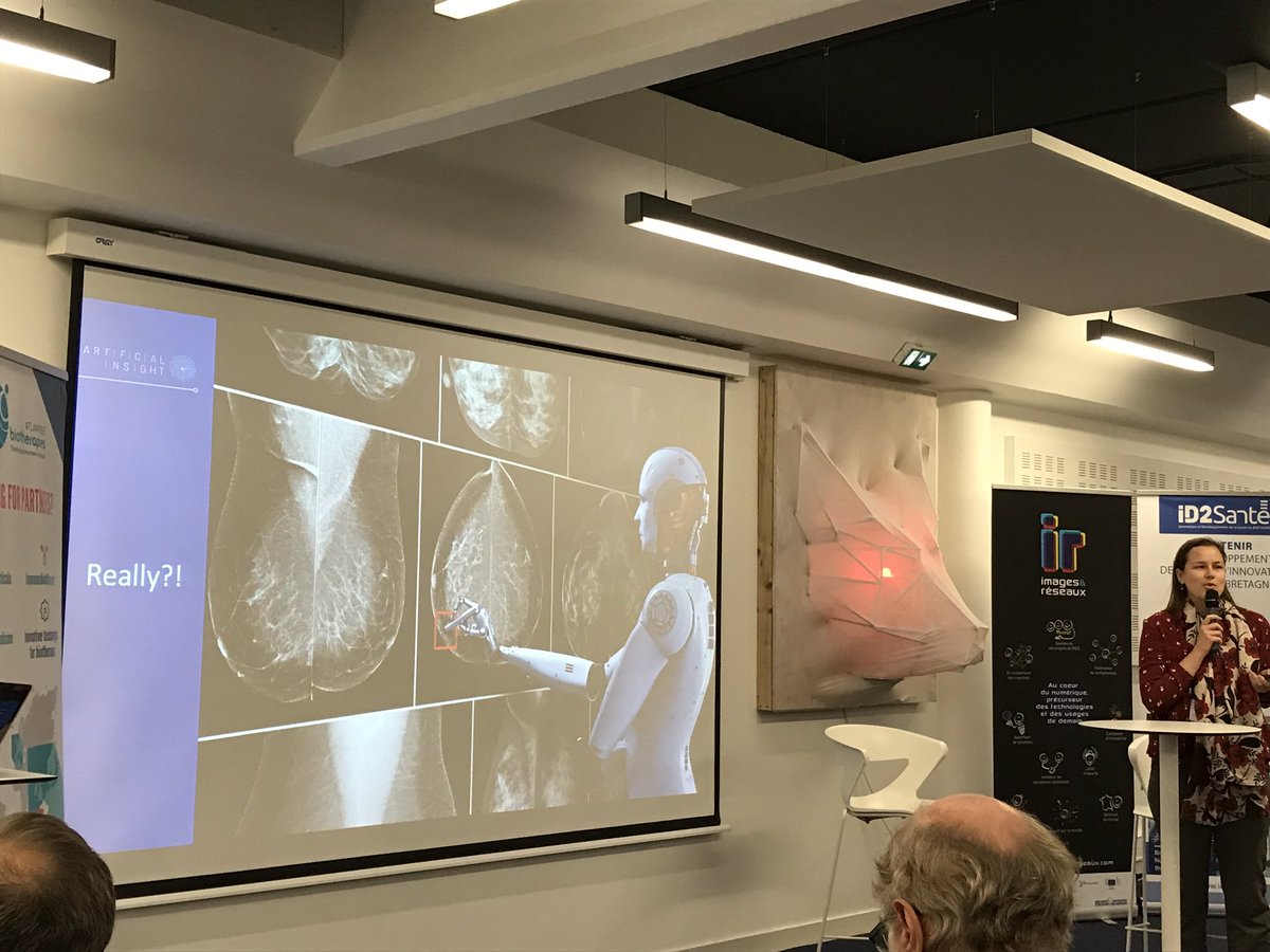 imagesreseaux's tweet photo. Place aux pitchs ! 3 startups présentent leurs outils de détection et d’aide à la décision @VitaDX_SA #cancervessie #herami #cancerdusein et @FealinxBiomed et son #artificialinsight #donnéesdesanté https://t.co/JP4He1UZk4