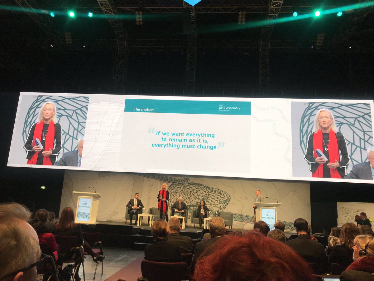 #SMEAssembly2018 The Big Debate, a good reflective discussion