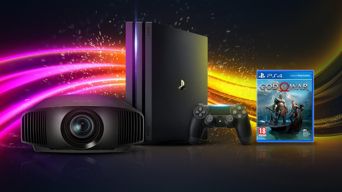 IGNUK's tweet image. RT for a chance to win a £5k Sony 4K HDR Gaming Projector, PS4 Pro and God of War, the ultimate home gaming set-up! #sponsored UK 18+

T&amp;amp;C's: uk.ign.com/articles/2018/…