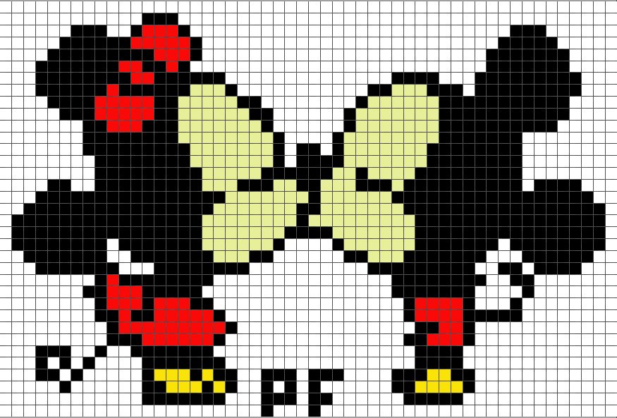 art: Pixel Art Disney Mickey