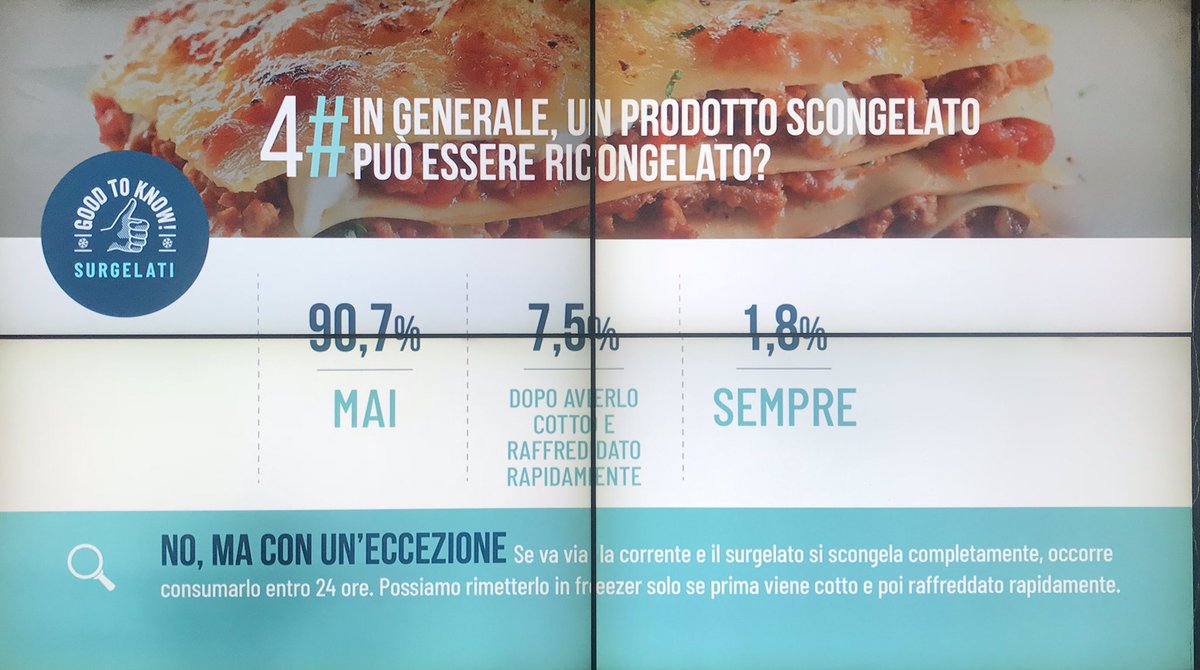 massidona's tweet photo. Stamattina a Milano #Terrazza12 (Via Durini) con l'#IstitutoSurgelati #IIAS presentiamo una ricerca @doxa_research su un prodotto molto utilizzato... ma quanto ne sanno i #consumatori dei #surgelati? ❄️ ❄️ ❄️ https://t.co/aomaHrLmX5