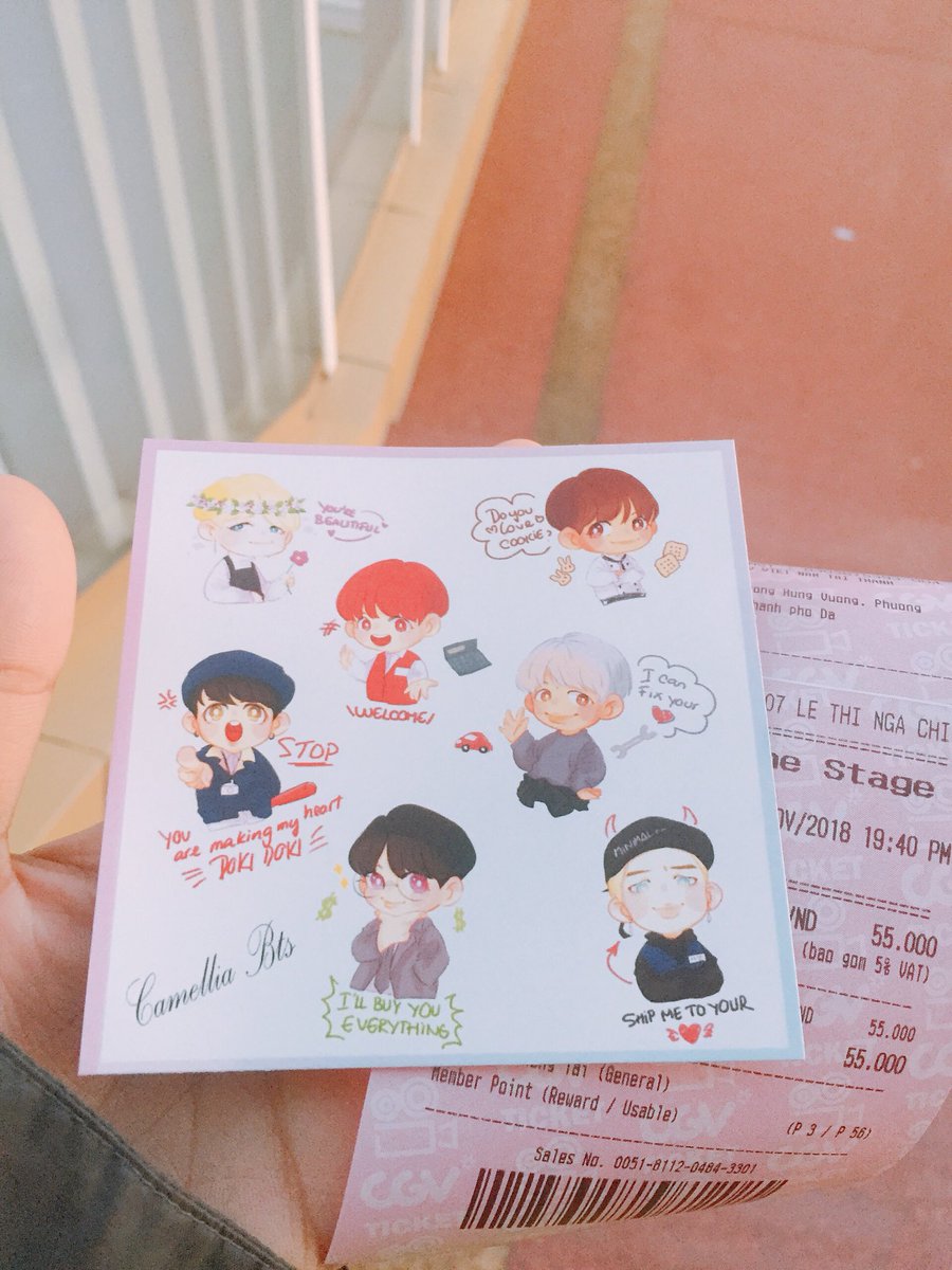 mintjuly1's tweet photo. Cuối cùng thì mị cũng có thời gian đi xem rồi 😭😭 @BTS_twt
#BurnTheStageMovie #TeamDaNang https://t.co/vVbK2wurrQ