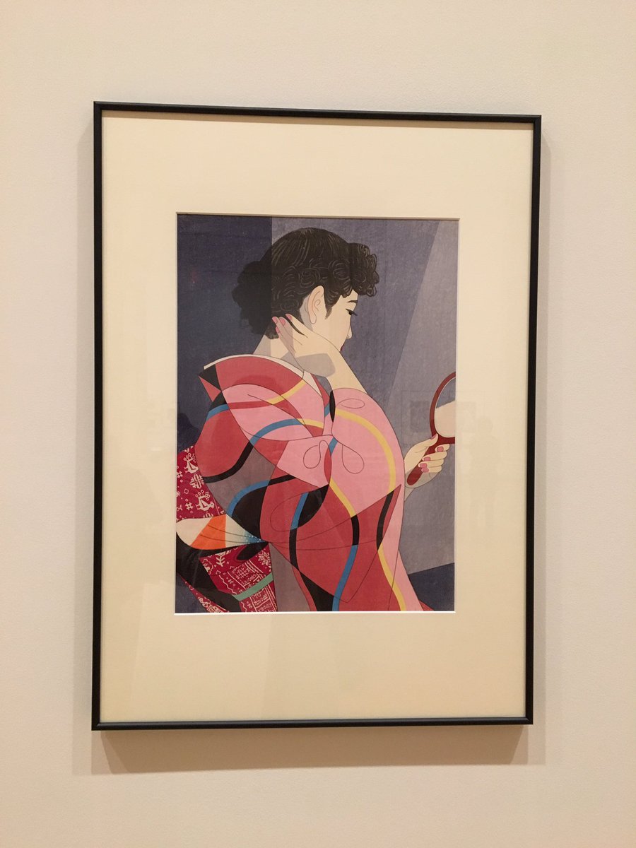 GrosseGuille's tweet photo. Un art de l’estampe moderne, éternel, audacieux et féminin. Splendeurs de la collection Elise Wessels @FondCustodia #Japonismes2018 https://t.co/wETknQpcHv