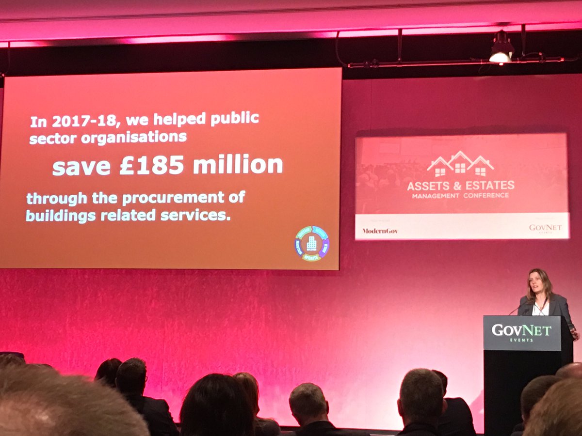 farmandtownlife's tweet photo. Strategy & Savings - a powerful message from Sam Ulyat - the need for collaboration and the strength of CCS commercial expertise @gov_procurement @cabinetofficeuk @UKGovProperty @UKGovPropAgency #ASSETS18 https://t.co/MWl9fofGqr