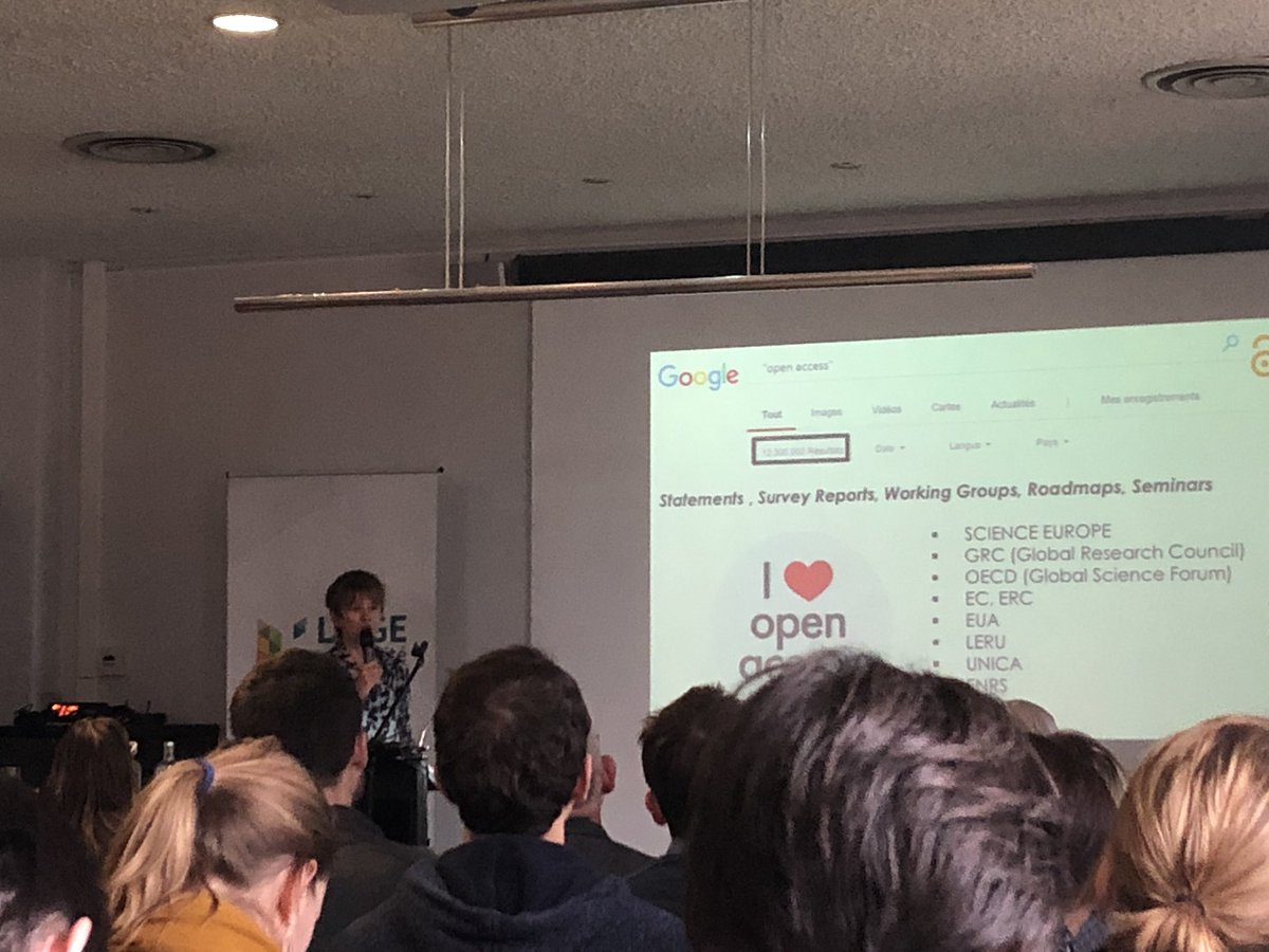 evatrizzullo's tweet photo. « Liberté de chercher, liberté de communiquer : de l’Open Access à l’Open Science au F.R.S-FNRS » par la Secrétaire générale du F.R.S-FNRS, Véronique Halloin @frsFNRS @ORBi_ULiege #ORBiDay #openaccess https://t.co/IKMuIZbpNm
