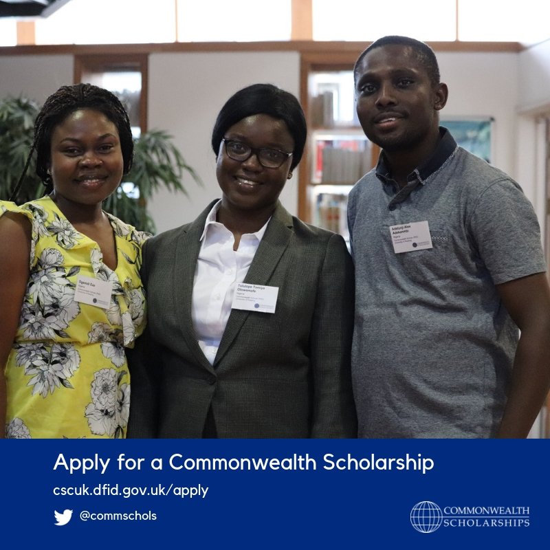 Apply for a Commonwealth Scholarship through the Canon Collins Trust! Deadline 17th January 2018 
canoncollins.org.uk/apply/scholars…