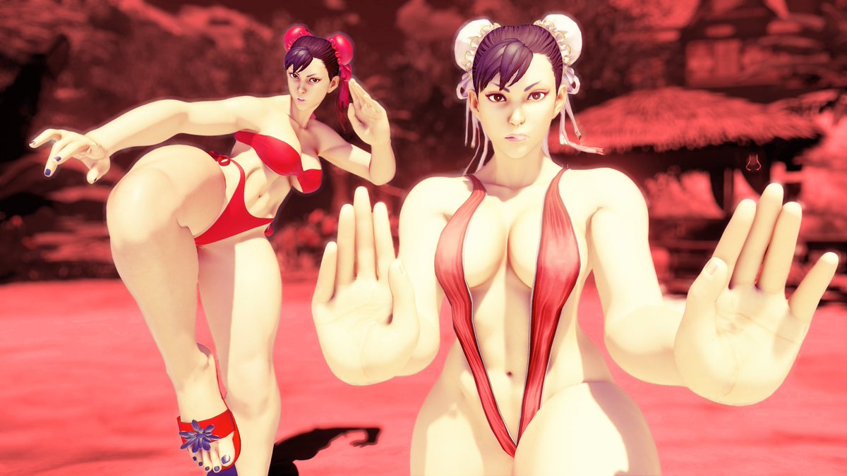 Chun Li Thong Bikini Mod by. 