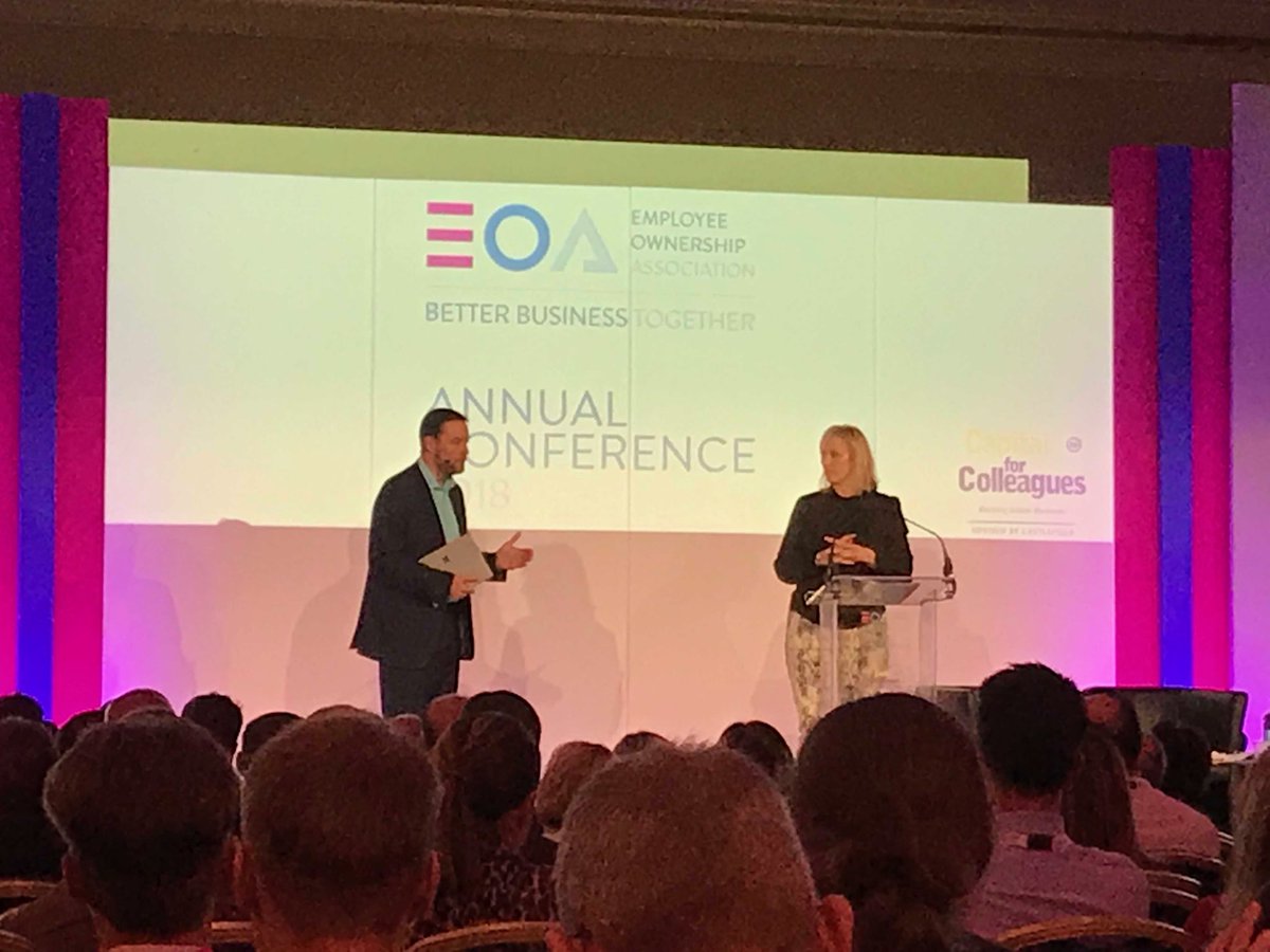 ⁦<a href="/EmployeeOwned/">eoa</a>⁩ #EOAConference Learning more about Employed Owned businesses. If you are thinking of selling your business this can be an interesting and potentially tax free option. Speak to us ⁦<a href="/HBOltd/">Harrison Beale & Owen</a>⁩ for more details