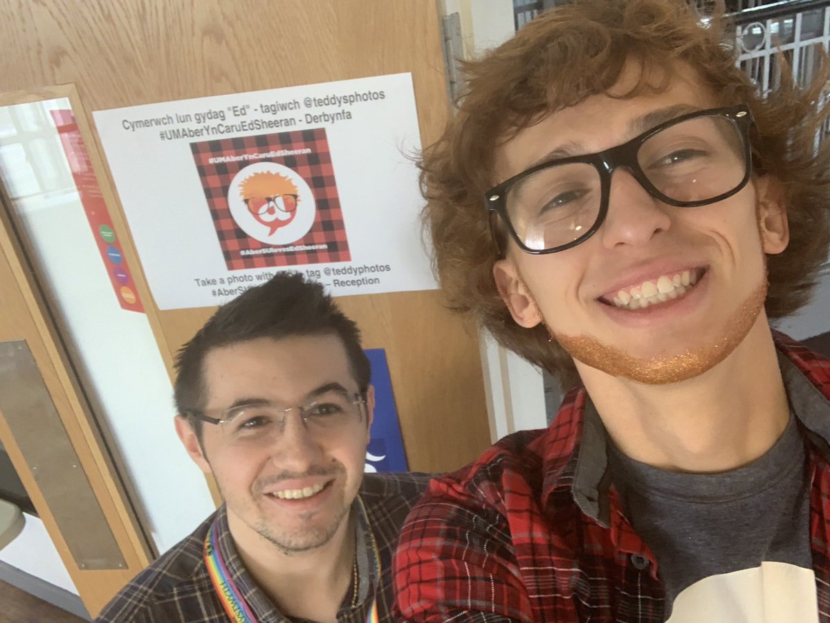 JarrodThomas98's tweet photo. Photo with Ed @teddyphotos #AberSUlovesEdSheeran - Reception https://t.co/DxbXwtlUKz