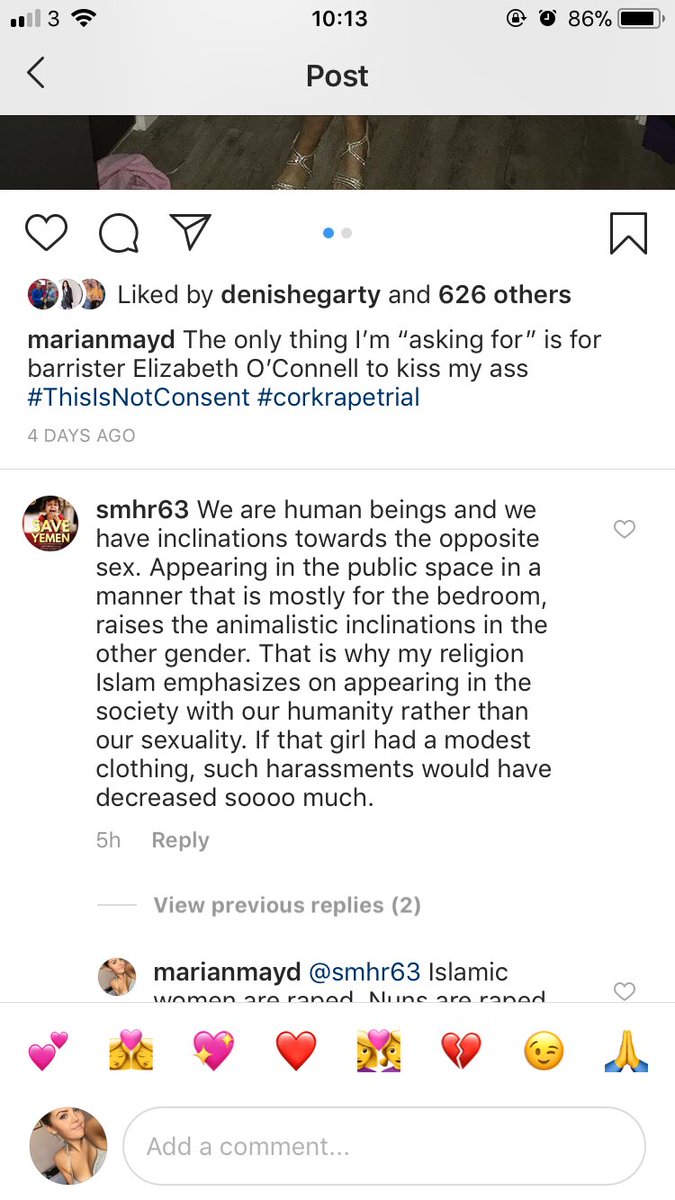 queenjezebel's tweet photo. Genuinely worried for the women in his life, and for anyone who actually believes this. People saying “alright we get it you’ve made your point”, but clearly it still doesn’t register with some. Ain’t gonna shut up until this stops sorry xo https://t.co/nQFc5wdvRZ