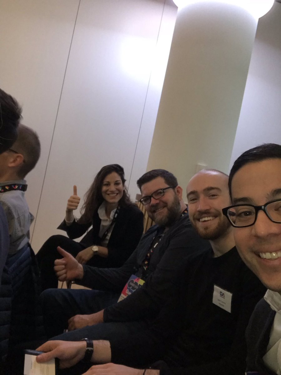 SportTechHub's tweet image. Starting the day with the @openactiveio #demoday. Looking forward hearing how all 10 #startups have been working on getting people active. 
Plus looking forward seeing #SportTechHub alumni @sweatandsound, @TrainAsONE and @Sprytapp 
#MostActiveCity #TechLondon