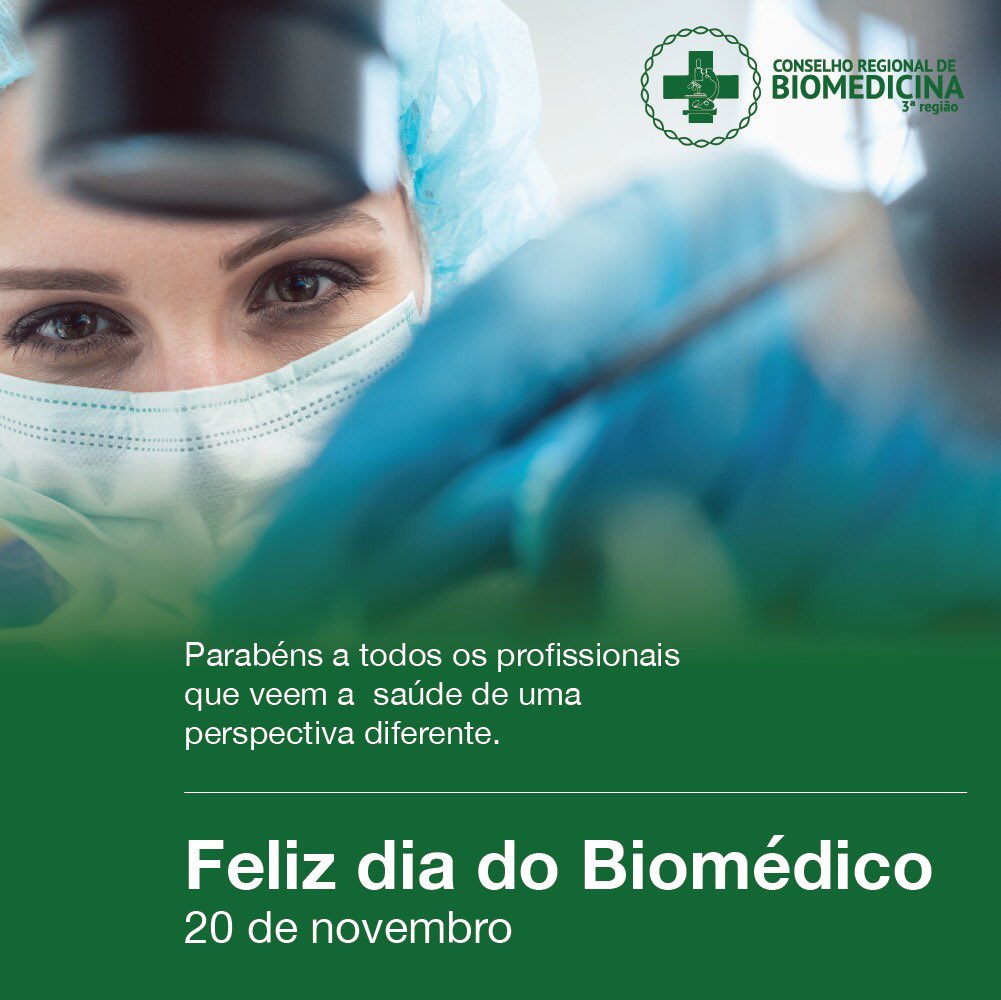 lavmagno's tweet photo. Hoje é o dia do Biomédico. Parabéns a classe profissional que tem crescido e avançado a saúde neste país! Eu faço parte dessa onda! #biomedico #biomedicina #cfbm #crbm3 @crbm3 https://t.co/wtxDK402s4