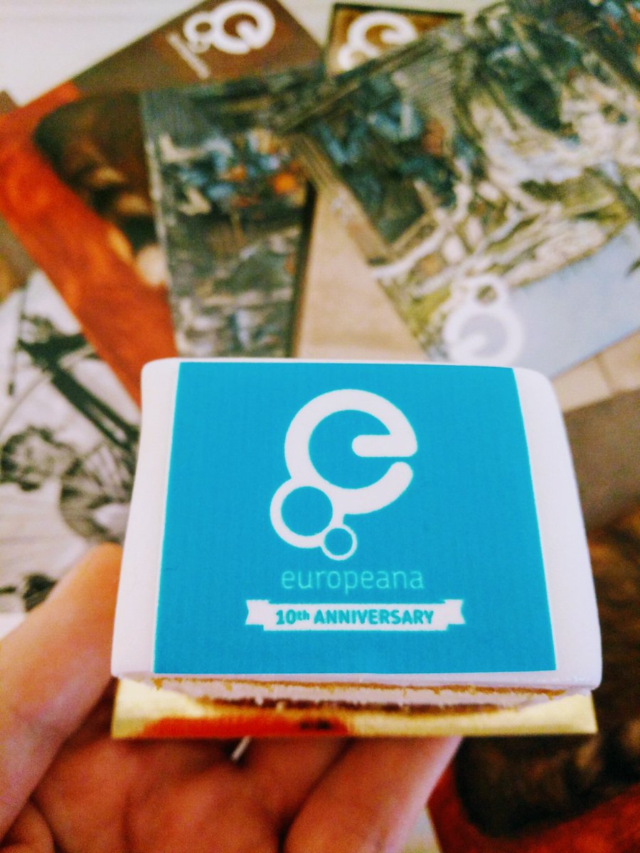 Europeanaeu's tweet photo. @CultureThemes @MuseumCake Thank you!😀 Of course there is 🍰 https://t.co/sq3leCDfAa
