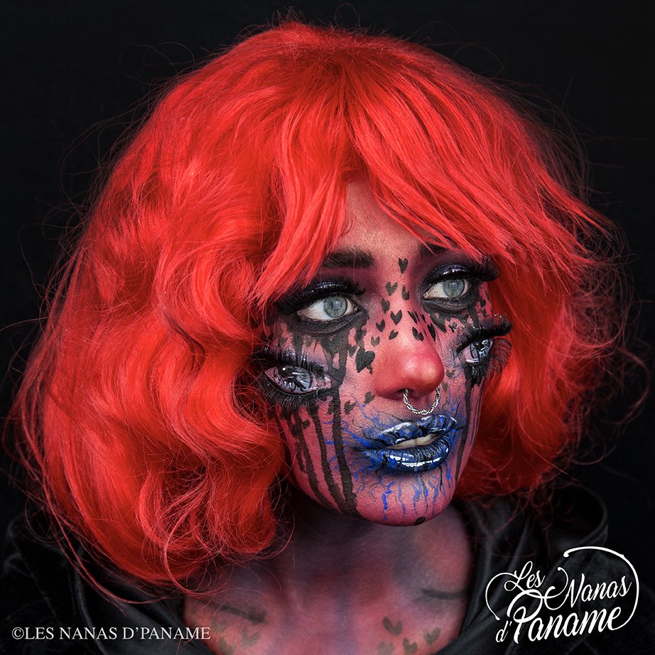 Retour sur la Nana du jour spécial Halloween : @HurricaneOfB !
Haute en couleurs mais aussi pleine de douceur, c’est une make up artist passionnée!