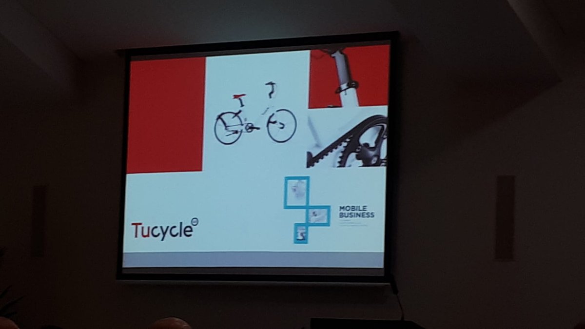 FundacionFaen's tweet photo. Jesús @IZERTIS en nombre de David Gómez #TuCycle en el Congreso #MobileBusiness https://t.co/lgFuOXybXg