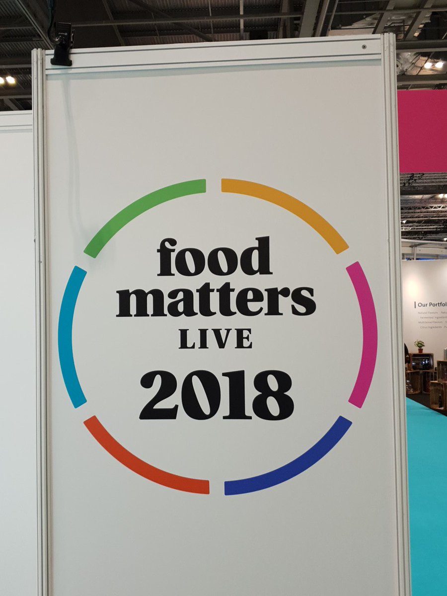 max_leveau's tweet photo. Excited to be back @FoodMattersLive 2018 @forwardfooding https://t.co/J8bTlDZvfA