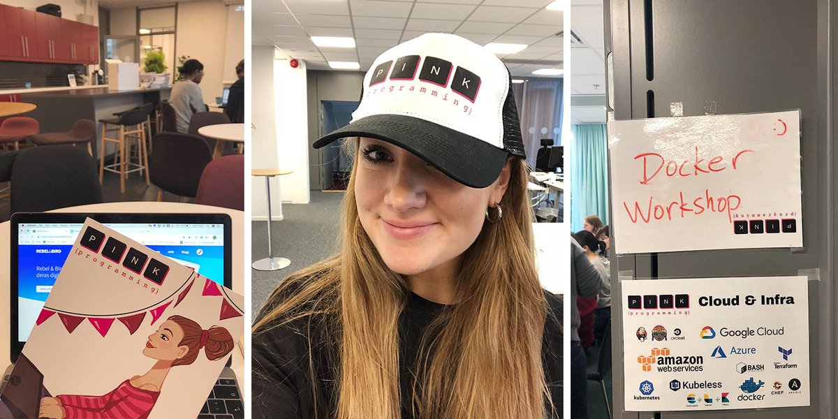RebelandBird's tweet photo. I helgen höll Pink Programming ett utvecklingsevent i B3s lokaler i Stockholm, ett event som Rebel & Bird sponsrar. Vår projektledare Ebba Zimmerman var på plats och deltog i paneldiskussionen om att arbeta som konsult. Ebba summerar dagen https://t.co/aGLya8jteI #pinkprogramming https://t.co/fnNzUuhtnJ