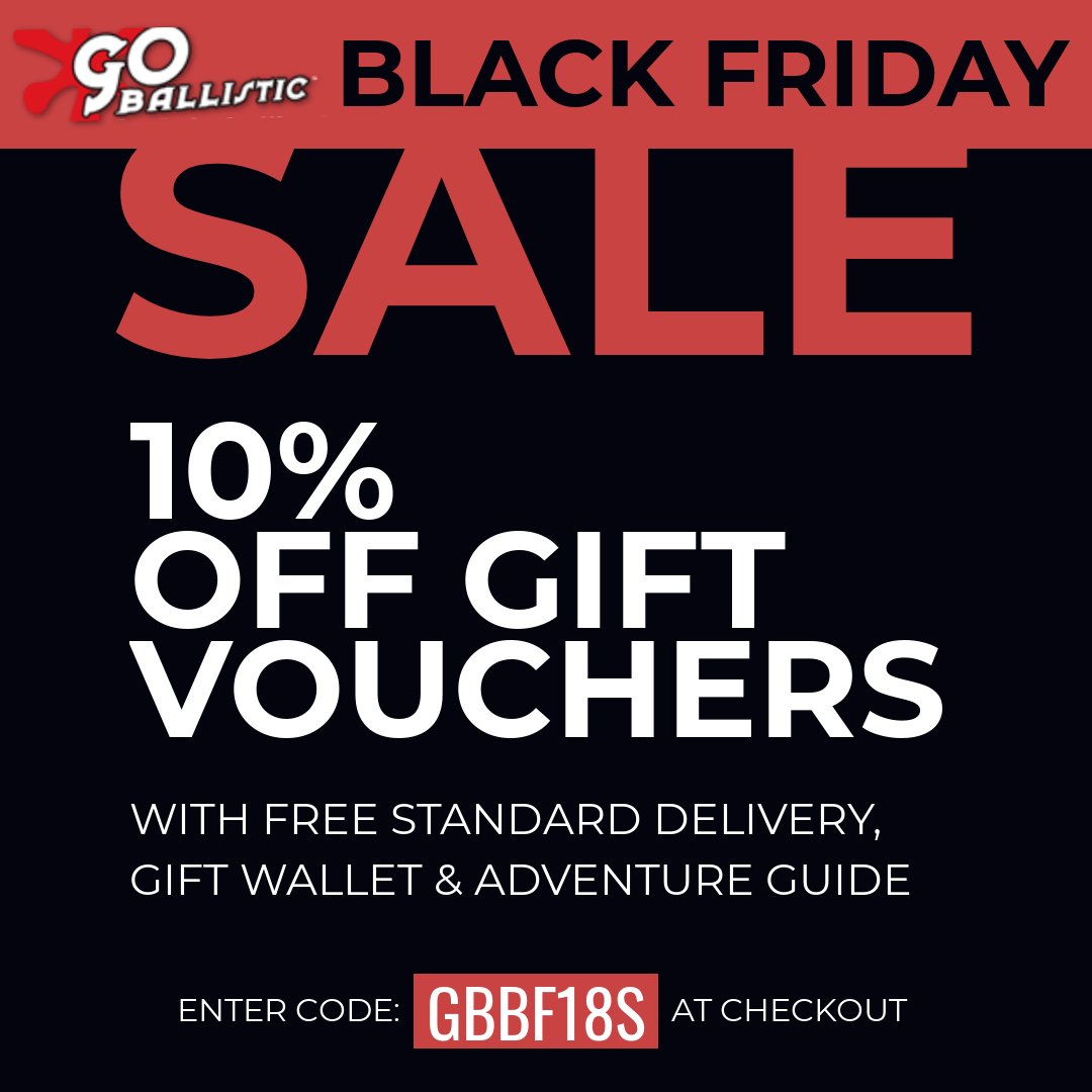 ukpaintballing's tweet photo. ⚫️️️🔴 BLACK FRIDAY SALE! 🔴⚫️️️

For 10% OFF Gift Vouchers with FREE standard delivery, FREE gift wallet and FREE adventure guide, head to https://t.co/Pld2clllJs https://t.co/YE4vuETnil