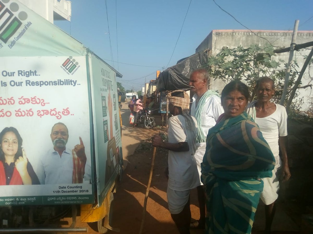 DEO_RRD's tweet photo. Voter Awareness Program at Kalwakurthy. https://t.co/Zl1nTqLUwV