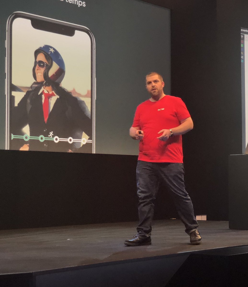 GhysFerreMorel's tweet photo. #NowSummit18 ServiceNow Keep it simple! 🙌🏽EmployeeExperience #myPortal thanks to #EvelyneGallagher #RegisGourmelen #FranckMERCIER https://t.co/YveBAMNKB1