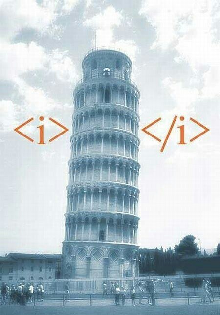 notabugconf's tweet image. Se la Torre di Pisa fosse stata fatta da un dev. 😂
#wearedeveloper #notabug