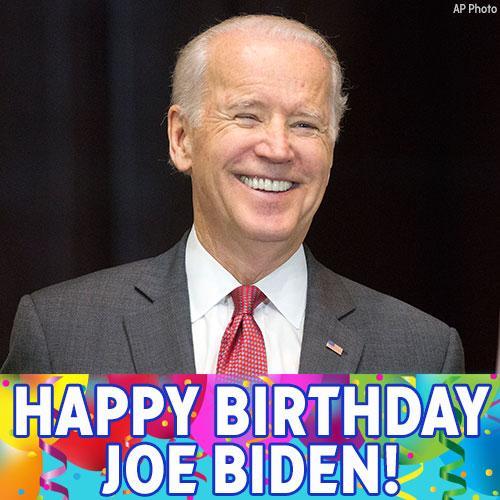 Happy birthday to former Vice President Joe Biden! The 47th VP is celebrating today. 