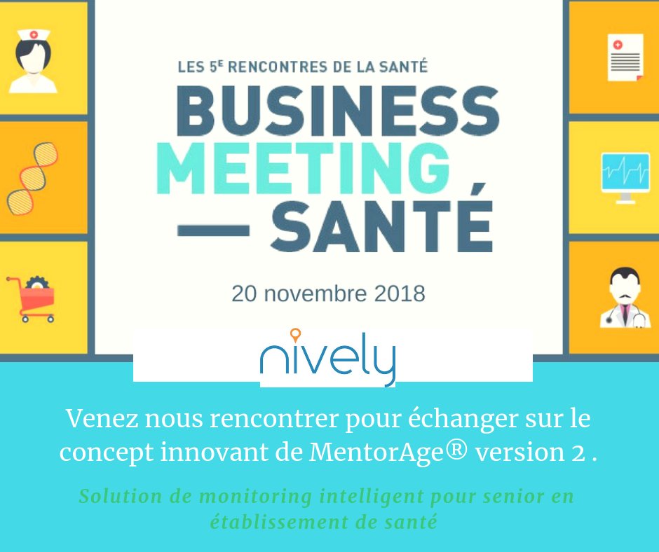 Nively_sas's tweet photo. Rejoignez notre équipe au #businessmetingsanté de Marseille ! À très vite pour une démo de la solution #MentorAge ! @CiuSante #silvereco #vieillissementactif #silvereco #esanté @INNOVinMED @CCI_MP @CCIcotedazur https://t.co/phk8187xm8