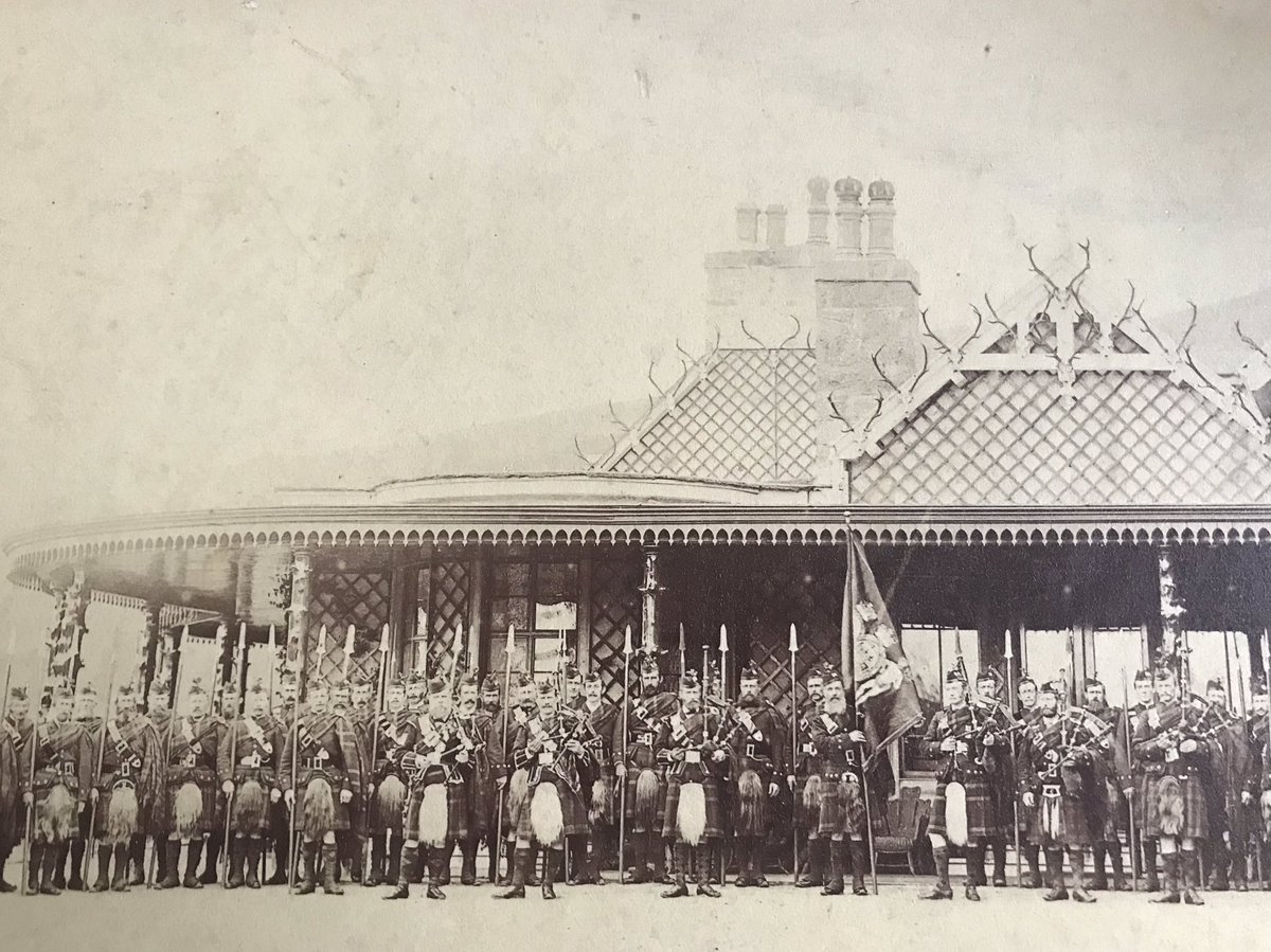 It’s everyone’s favourite #explorearchives theme today - #HairyArchives! These Duff Highlanders standing outside Mar Lodge have some hairy faces, but even hairier sporrans! The Duff Highlanders took part in the March of the Highlanders, part of the Braemar Gathering until 1936.