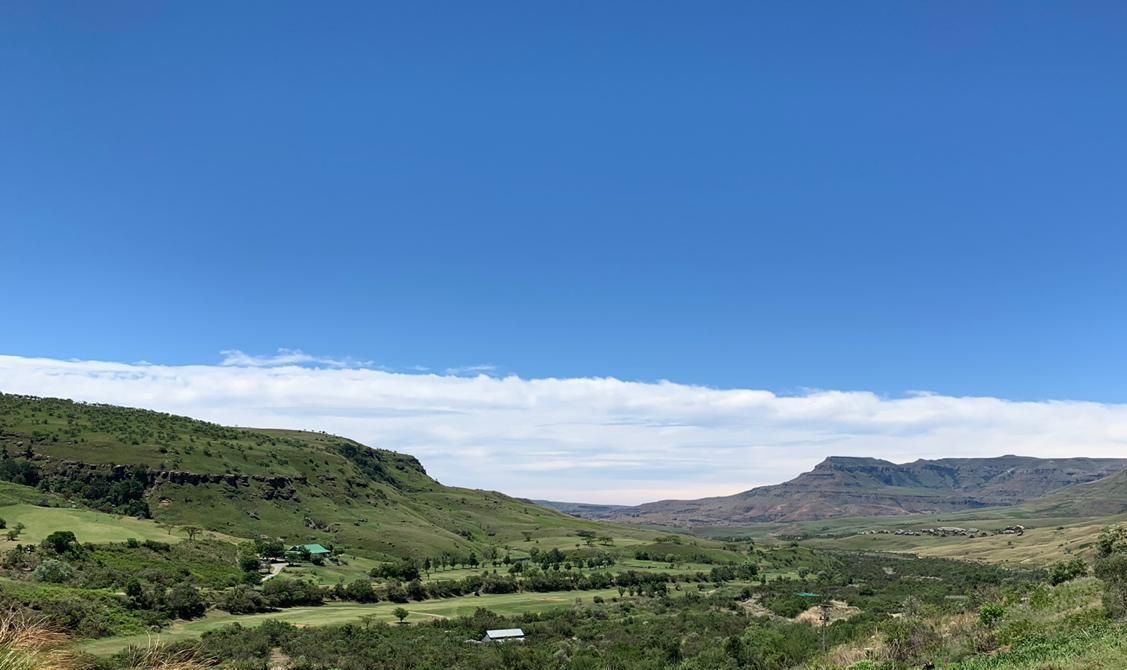 It's not always about the mountains. Sometimes looking down the valley, over the Golf Course can steal your breath away #FindYourself at Cathedral Peak Hotel
