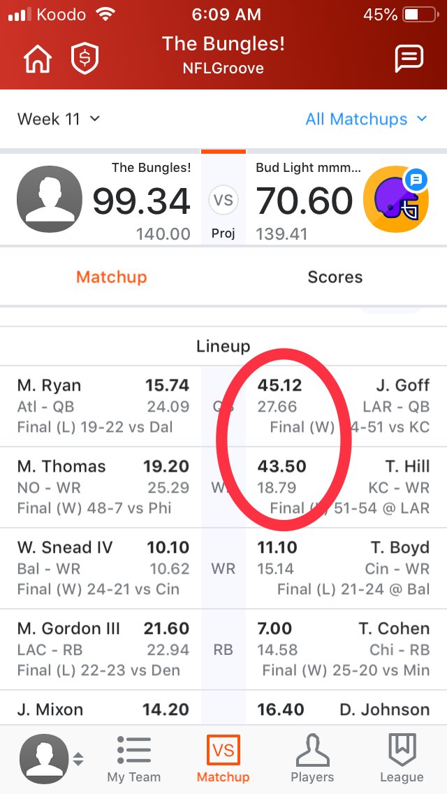 Gtown75's tweet image. When Yahoo Fantasy Football forgets how to add...currently impacting both of my leagues....please fix ....#yahoofantasyfootball #yahoosucks