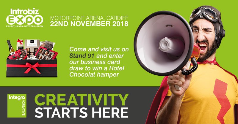IntegraCreative's tweet photo. Only 2 days to go for #IntrobizExpo - looking forward to seeing everyone on 22nd November @MotorpointDiff - Come along and see us at Stand 91 and find out how we can help you! #Creative #Design #print #catalogues #branding #signage #Lordsugar https://t.co/Dh9ZypoYlF