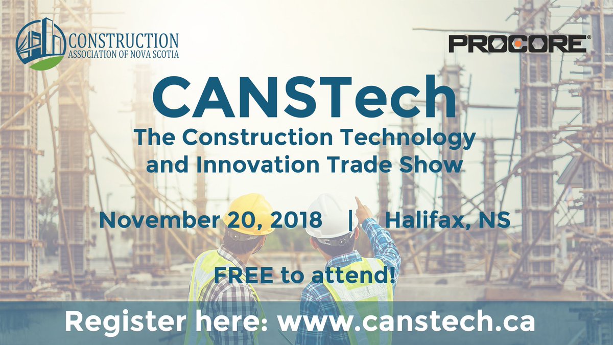 ScotiaMetalProd's tweet photo. Join us today at the Cunard Center for the @Construction_NS Trade Show from 7:30 am - 4:30 pm! https://t.co/eFrUisujbq
