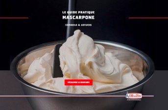 NetfirstDigital's tweet image. Réalisation d'un Guide Pratique ayant pour thématique : le Mascarpone !
Un publication élégante, raffinée.... digitalisée ! 
A consulter ici : tinyurl.com/ycwppy2q

#Netfirst #DigitalPublishing #PassionMascarpone #BrandContent #Mascarpone
