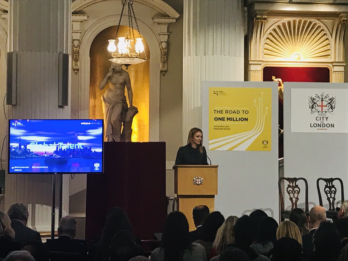 “Talent coming out of the UK is truly remarkable – and shaping industries on a gobal scale” —> @ZoeACastro addressing #RD21M