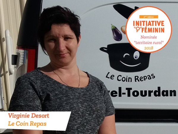 InitiativeOF's tweet photo. [portrait] Virginie Desort a créé Le coin repas à Revel-Tourdan
>> https://t.co/S1EXZEvymJ
Elle est nominée pour le prix territoire rural. Elle est lauréate @InitiativeFR. Elle a été accompagnée et financée par Initiative Bievre Valloire #IOF2018 https://t.co/hh8dnoNNSt