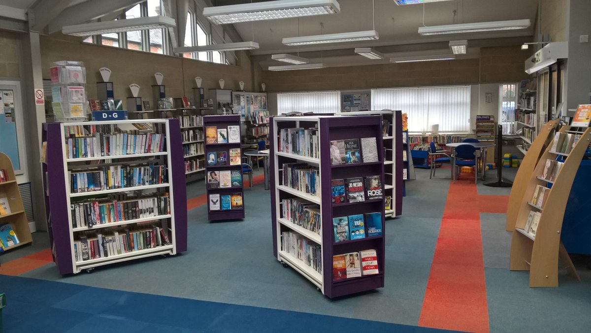 RBWM_Libraries's tweet photo. We've been redecorating at #CookhamLibrary! Why don't you pop in and tell us what you think?! #library #librarylife #newshelves #redecorating https://t.co/eWKGUK1ddA