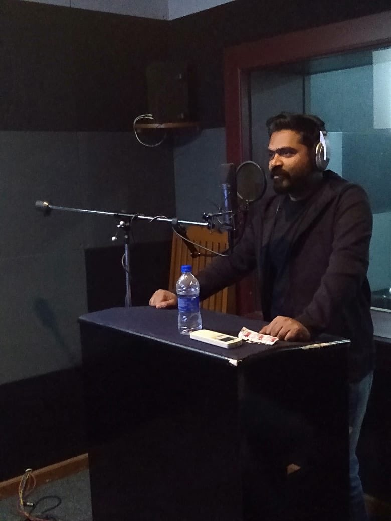 VigneshSTR13's tweet photo. Finally #VanthaRajavathaanVaruven trailer dubbing starts #VRVTeaserOnTheWay #STRAnna completed dubbing Pongalku Rajava varom https://t.co/MY9xn3uwoZ