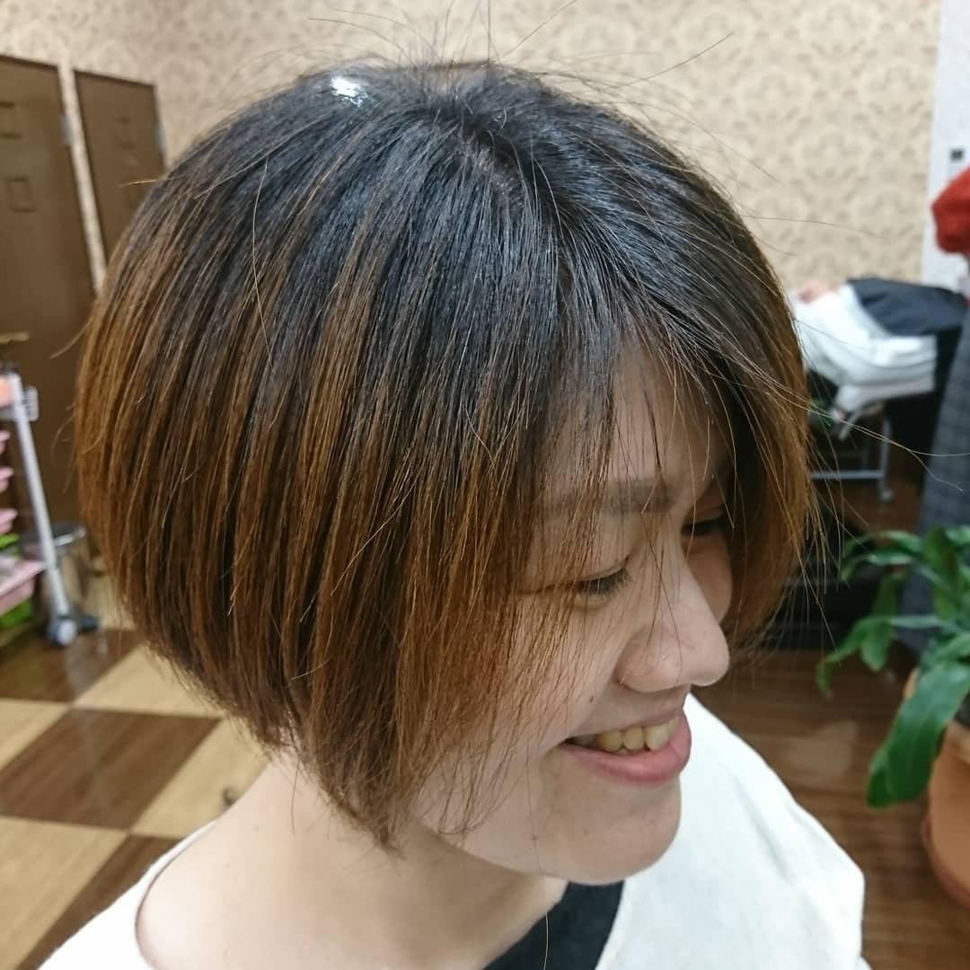 ツーブロックボブ ツーブロックボブ