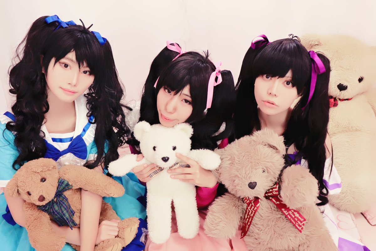 Ayaka Sur Twitter コスプレ おそ松さんのしま松より女装三人ムスメ 青 Aria様 ピンク 葱間様 紫 槻山あき様 カメラ レタッチ Ayaka Ayaka Sur Twitter コスプレ おそ松さんのしま松より女装三人ムスメ 青 Aria様 ピンク 葱間様 紫 槻山あき様 カメラ レタッチ Ayaka