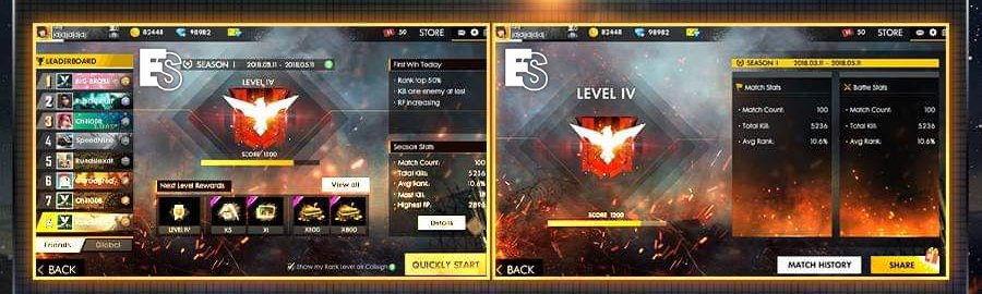 Para la otra temporada de clasificatoria tambien habra otro cambio, ¡nueva interfaz dentro de el juego!

Echa un vistazo a la nuevo menu😎

🔔Activa las notificaciones🔔
#FreeFireES #ClasificatoraFF