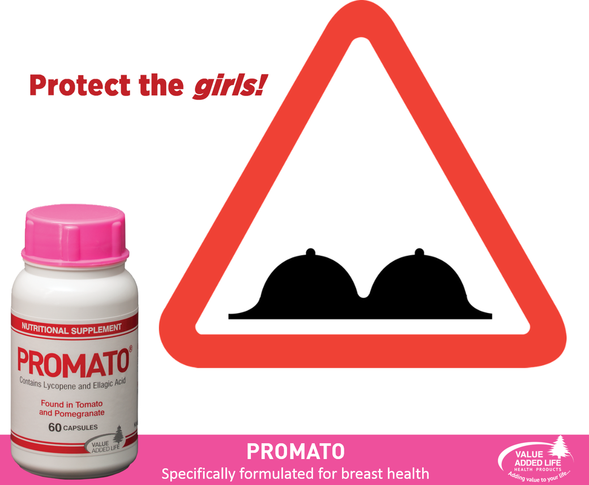 Promato_VAL's tweet photo. Whether you call you breasts “boobs”, “the girls” or “the twins” – Breast cancer is a reality for all woman. Promato is an antioxidant supplement that is formulated for breast health. Promato contains 3 ingredients that may play a role in breast health.
#LeaveItToThePro
#Promato https://t.co/K5AOFwpBOS