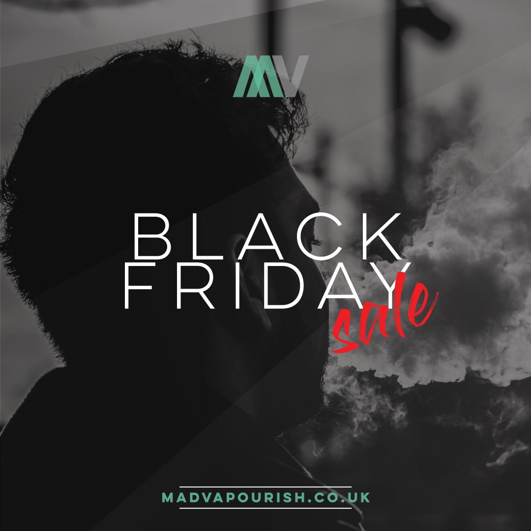 Black Friday week has arrived! We’ve got amazing offers and discounts throughout the week just for you. 

Starting with Upto 50% OFF E-liquid now!!!
______________________
Shop Now: madvapourish.co.uk

Limited Time Only
T&amp;C's Apply