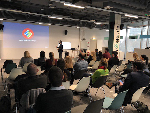 iab_austria's tweet image. iab Programmatic Days - SSP 

Super Vortragende, viele neue Informationen und ein interessiertes Publikum. Könnte nicht besser laufen 

#ProgrammaticDays2018 #Programmatic #Vortrag #SSP