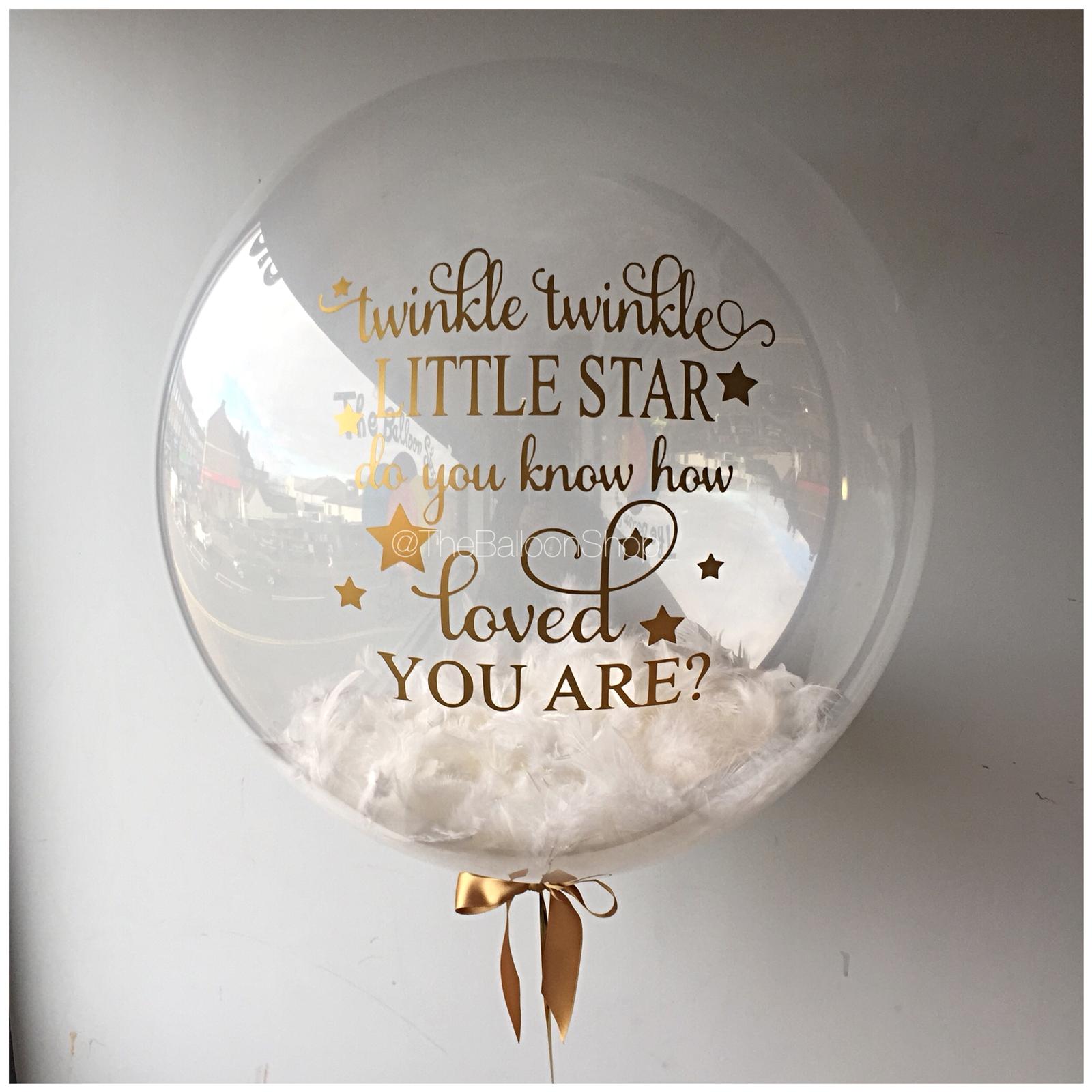 Baby shower hotsell bubble balloon