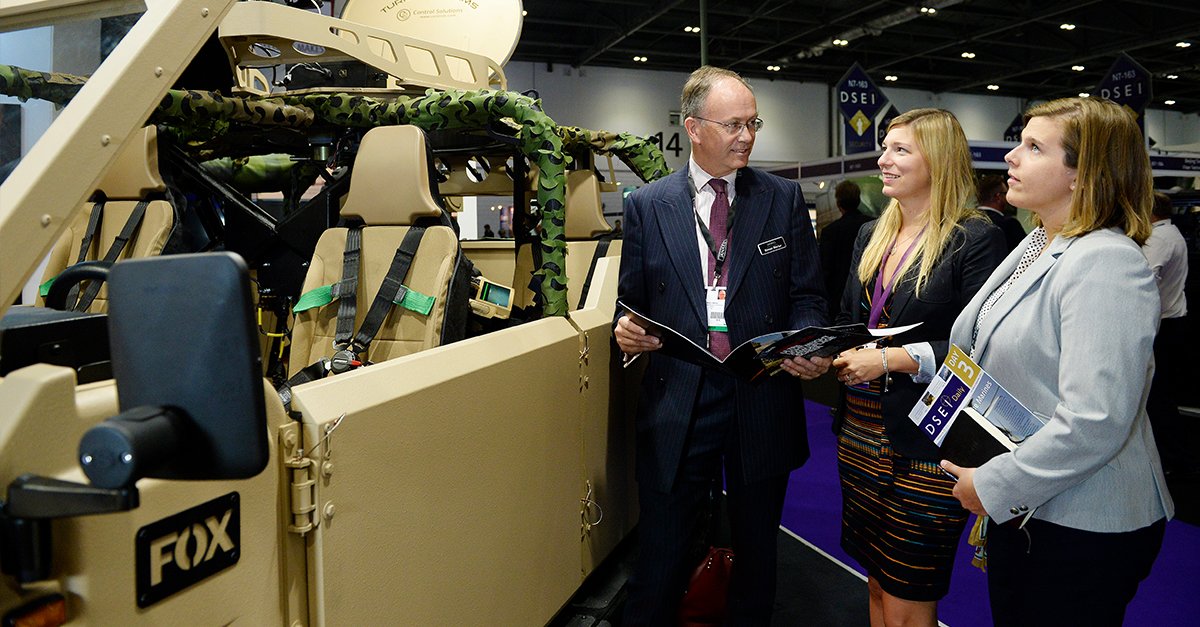 DSEI_event's tweet photo. At #DSEI we’re proud to have a 95% visitor satisfaction rate. We put world leading seminars, live product demonstrations and the latest defence announcements under one roof. Register your interest now before registrations open on 3/12/18 ➡️ https://t.co/49EI82pby3 https://t.co/xcz8us1kxr