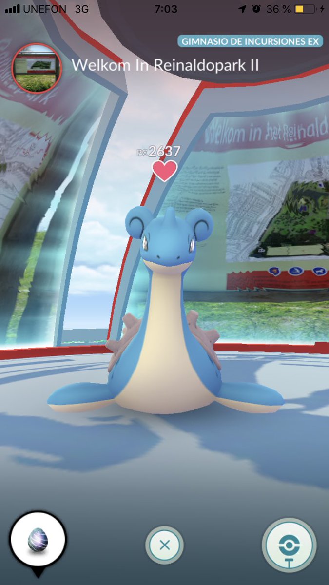 ByALEXXX_'s tweet image. Ámsterdam , 🇳🇱 
•Ex Raid Gym•  **Welkom In Reinaldopark  **
 T5: Gelatina
Team: VALOR🔥
Weather: **BOOSTED🌪**
Hatch In:  4:00 MIN
*Enter at gym timer:✨**45:00,38:00**✨

```52.372396,4.665506
```
 @StardustPokmnGO  @CapMardo @KExpass