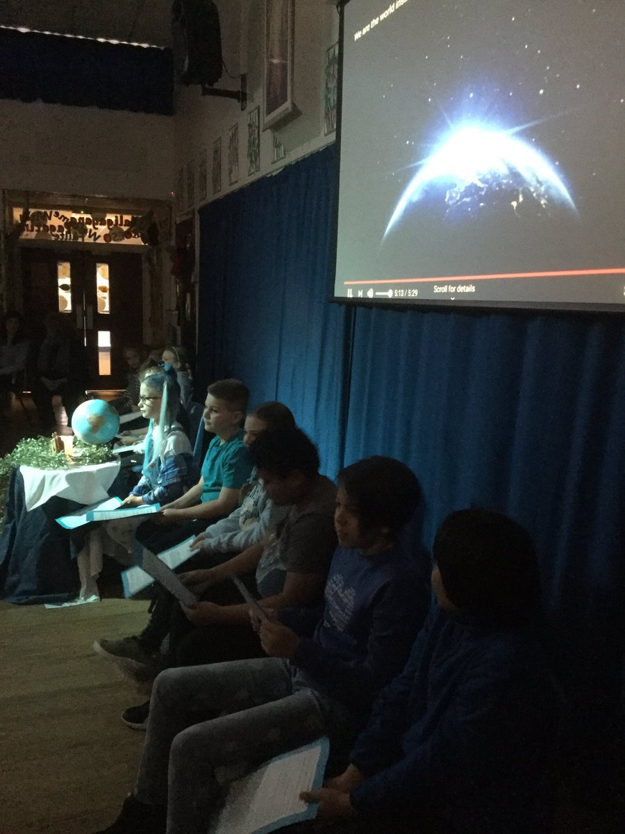 STBPrm's tweet photo. A thought provoking assembly led by our Super Ambassadors this morning. Are you rights respecting? #GoBlueCardiff https://t.co/yguJaBOvvi
