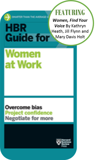 Excited to share Flynn Heath Holt articles are featured in Harvard Business Review- Women at Work